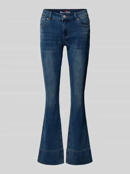 Buena Vista Jeansy Bootcut Italy K blau niebieskie