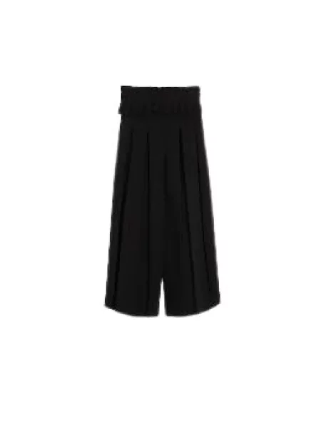 Spodnie Max Mara czarne