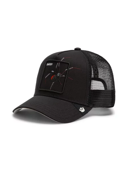 Goorin Bros czapka z daszkiem trucker Over the Line Spider czarna