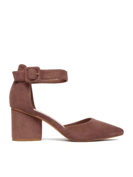 Полуботинки Deezee бордовые