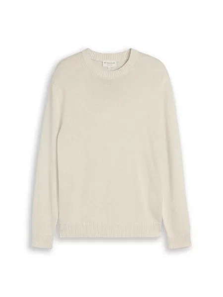 TOM TAILOR Pulover deschis bej