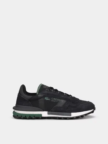 Кросівки повсякденні Lacoste ELITE ACTIVE текстиль чорний