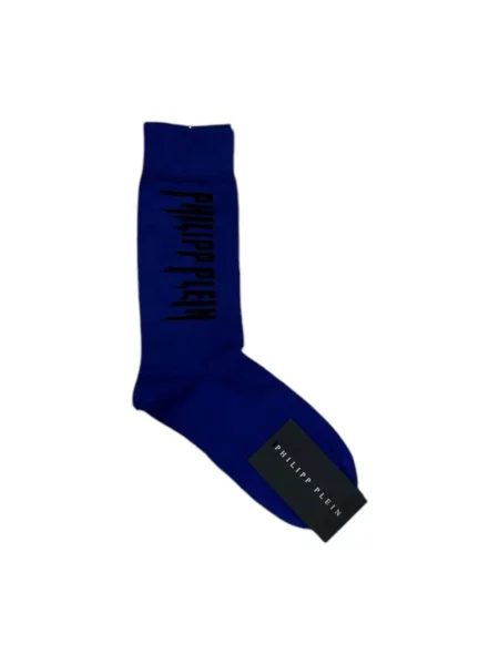 Skarpety Philipp Plein niebieskie
