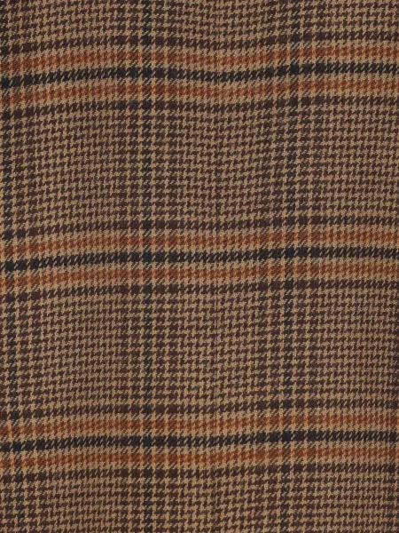 Sacou în carouri Saint Laurent în carouri maro