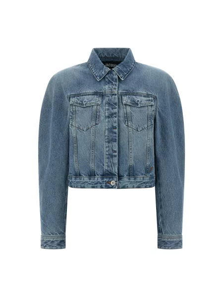 Kurtka jeansowa Jacquemus niebieska