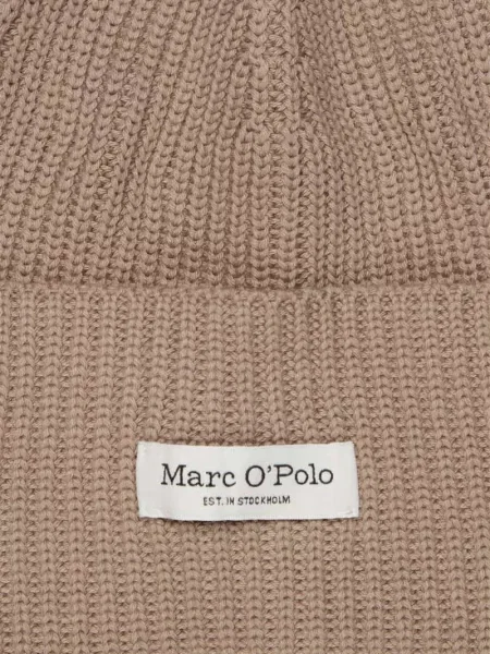 Marc O'Polo czapka beżowa