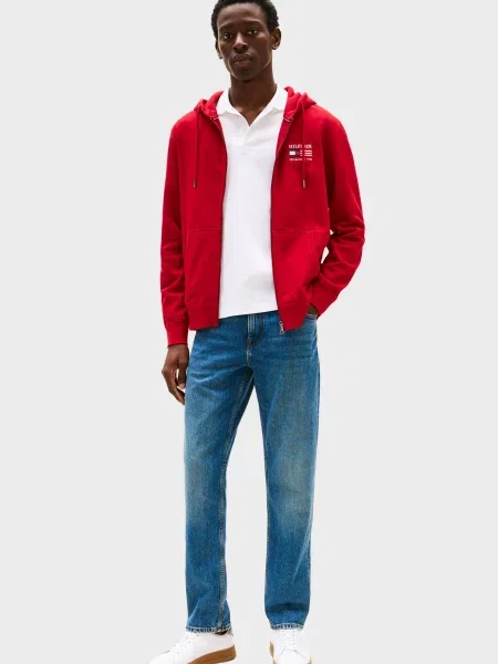 Толстовка Tommy Hilfiger червона