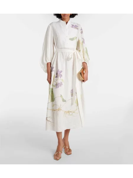 Rochie Erdem de in de costum alb