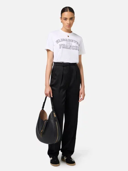 Брюки Elisabetta Franchi черные