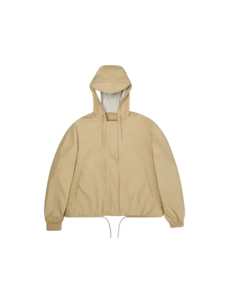 Wodoodporna kurtka przejściowa Rains beżowa