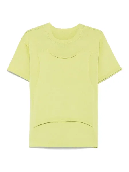 Tricou Issey Miyake tricotate verde
