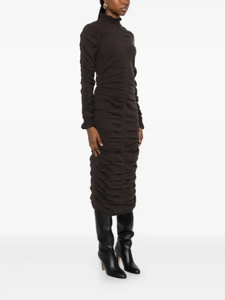 Rochie Twinset de costum maro