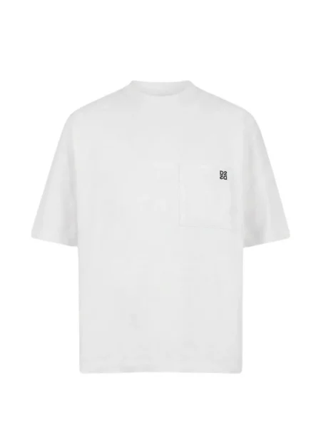 Tricou Dsquared2 cu imagine alb