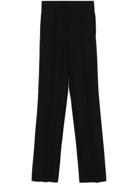 Pantaloni Max Mara de lână negru