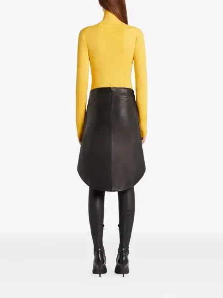 Дълго тениска Courreges жълто
