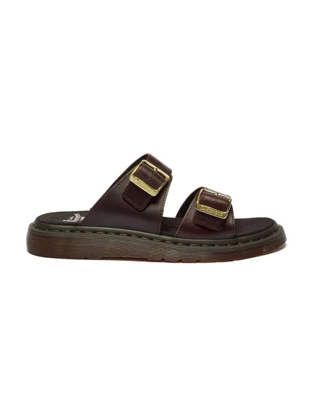 Pantofi Dr. Martens din piele roșu