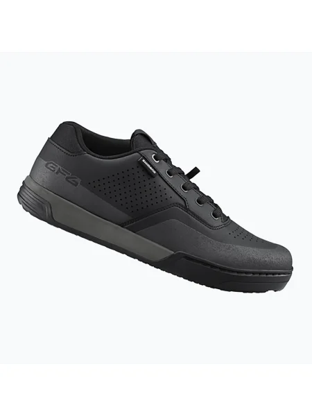 Férfi platform kerékpáros cipő Shimano fekete. Méret: 45 EU fekete
