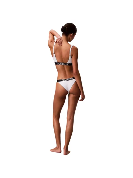 Plavky Calvin Klein Swimwear bílé