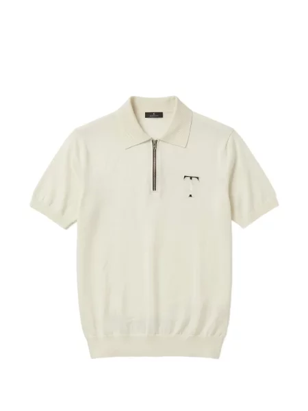 Tricou polo Tombolini cu broderie