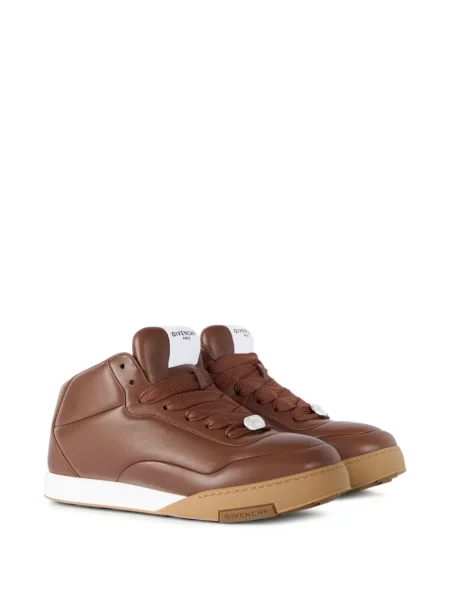 Sneakerși Givenchy din piele maro