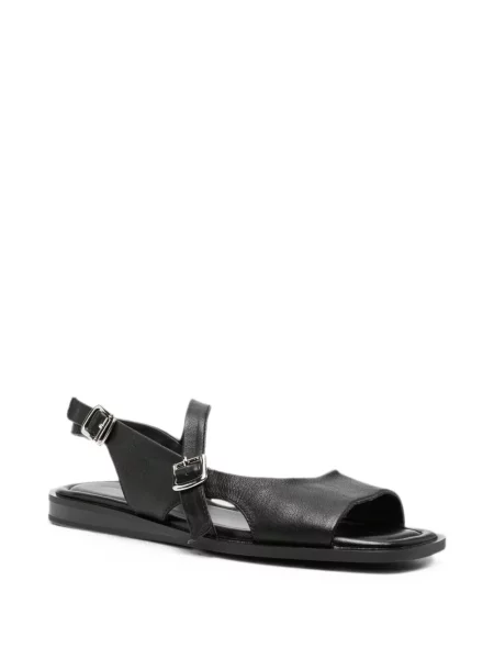 Sandale Sergio Moretti Firenze cu cataramă slingback negru