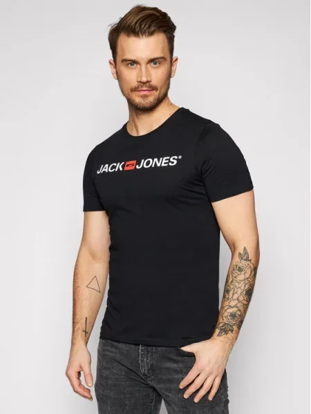 Тениска Jack&jones черно