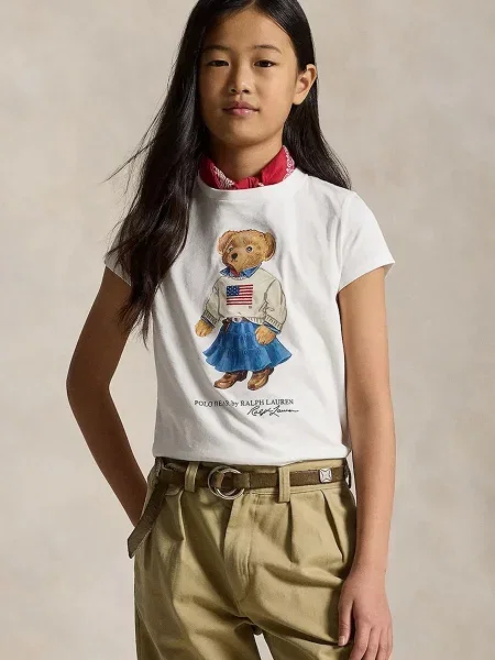 Polo Ralph Lauren Detské tričko biela