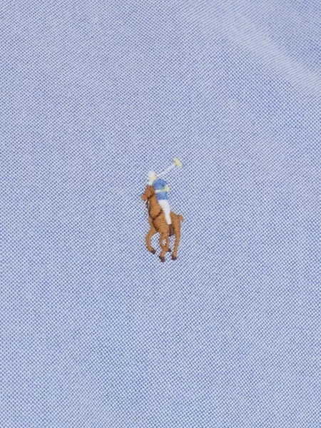Polo Polo Ralph Lauren υφαίνω διαγωνίως μπλε