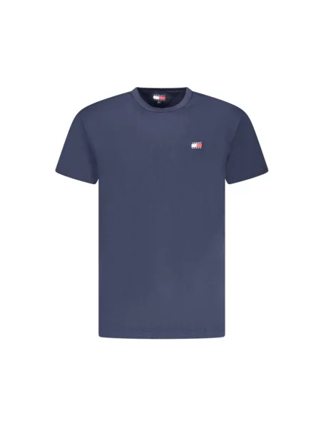 Koszulka Tommy Jeans z logo niebieska
