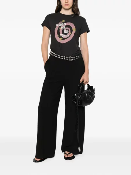 Tricou Re/done cu imagine negru