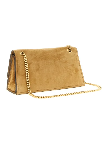 Torebka Tory Burch zamszowa brązowa