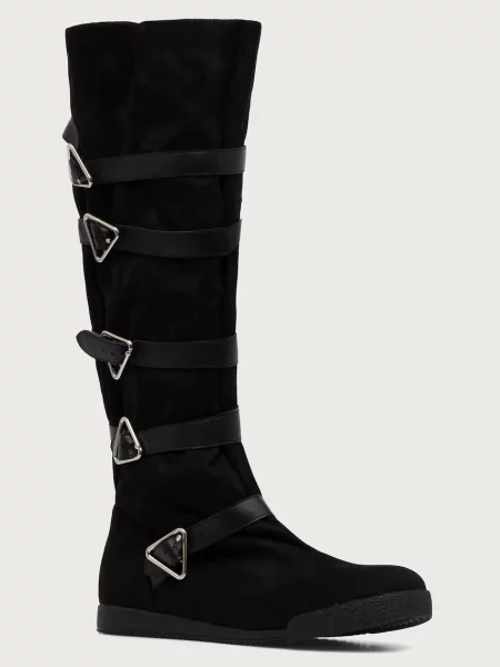 Koi Footwear csizma női THE ONI REVENANT LONG BOOTS fekete