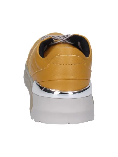 Sneakersy Liu Jo skórzane żółte