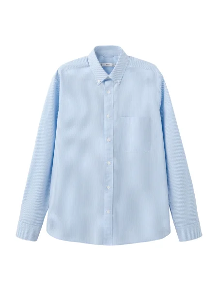 MANGO MAN Srajca Candela svetlo modra bela