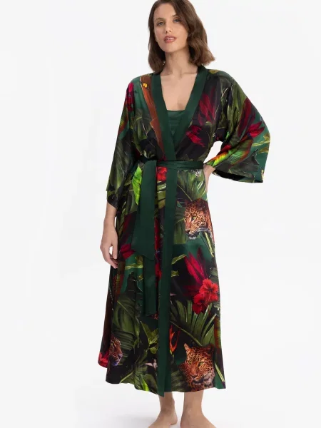 Шовковий халат Marc&andre