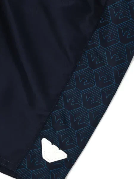 Kąpielówki dziecięce Emporio Armani niebieskie