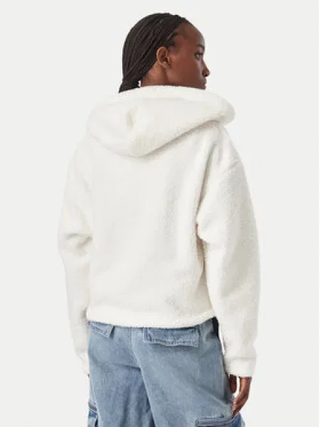 Tommy Jeans Flis jakna bijela