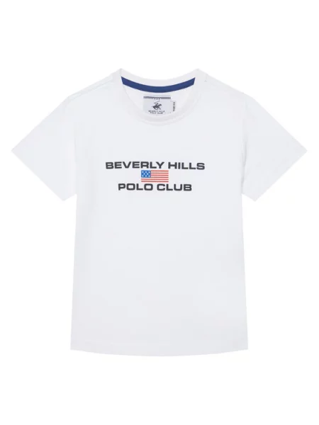 Beverly Hills Polo Club Majica Regular Fit bela