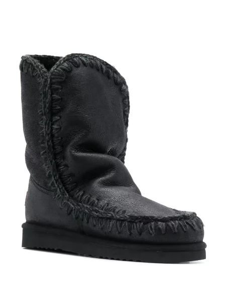 Botine Mou negru