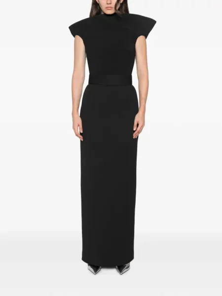 Cu centură rochie maxi Solace London negru