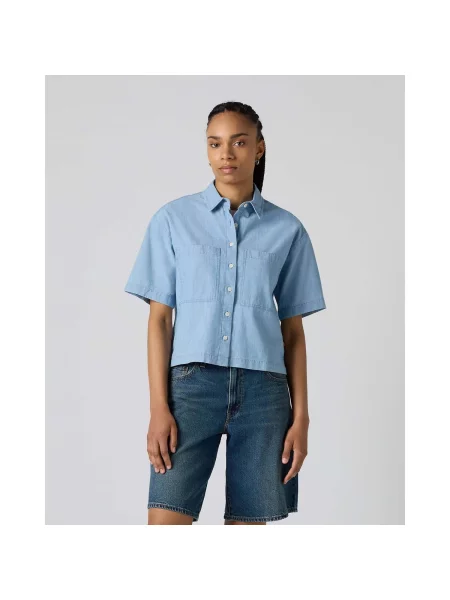 Decupat cămașă Levi's® albastru