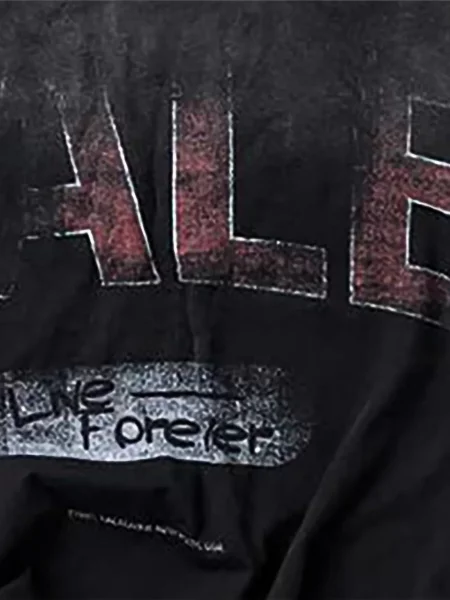 Tricou Vale zdrențuiți negru