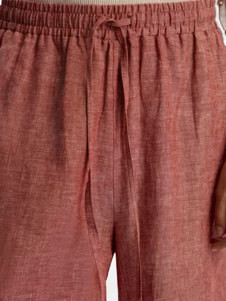 Șnur de strângere pantaloni 12 Storeez de in roșu