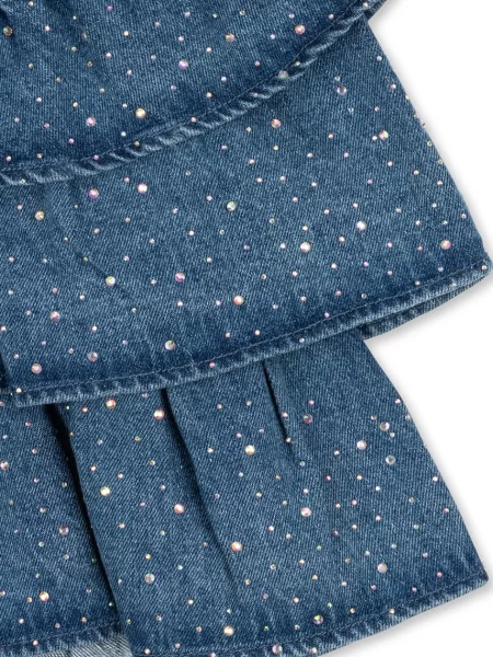 Konges Sløjd farmer ruha ELBA SPARKLE DRESS GOTS kék