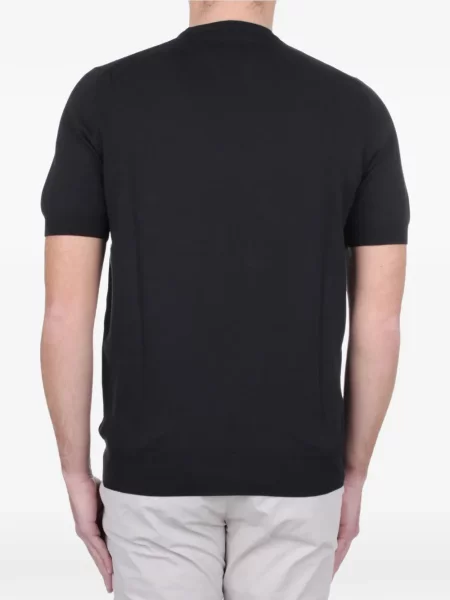 Tricou Gran Sasso tricotate negru