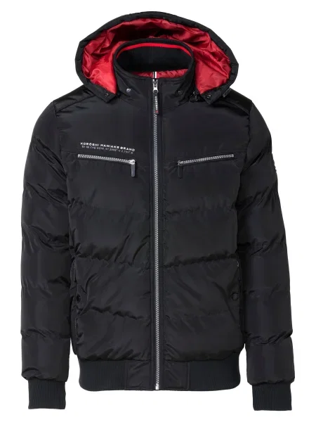 KOROSHI Geacă de iarnă negru