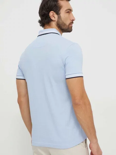 Поло Boss Green зеленое