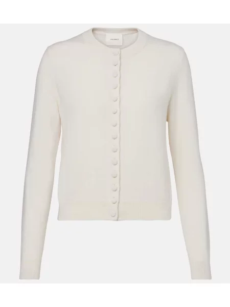 Cardigan Lisa Yang din cașmir alb