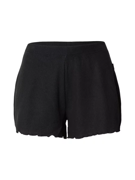 BOSS Pantaloni de pijama Cosy Waffle' negru