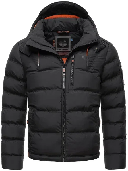 STONE HARBOUR Geacă de iarnă Arvidoo' negru